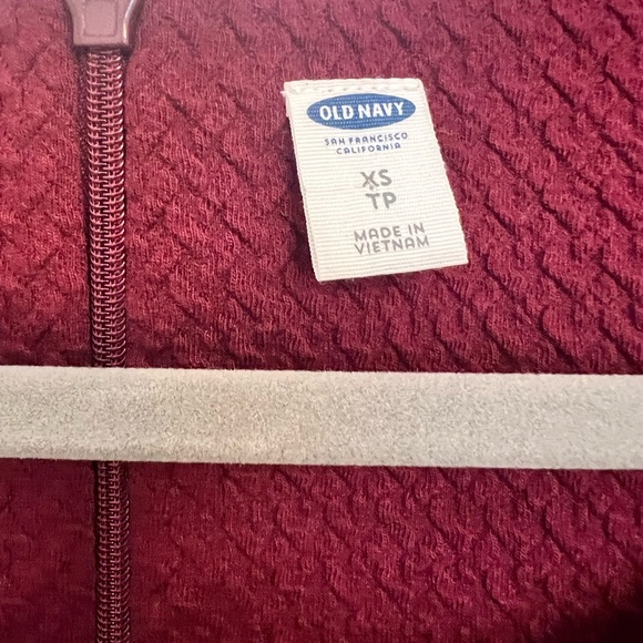 Old Navy Burgundy Fit & Flare Mini Dress - 3/4 Sleeve - Size XS - Picture 5 of 10